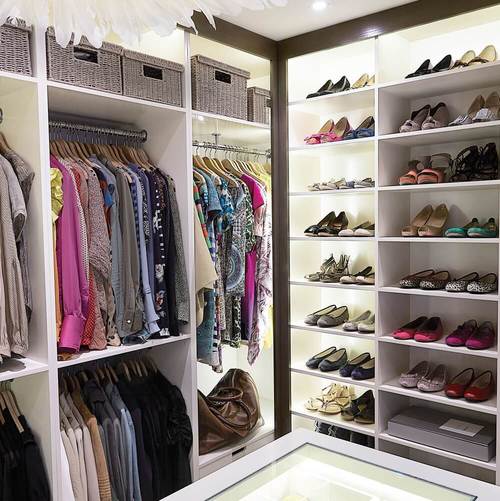 bespoke walk in wardrobe