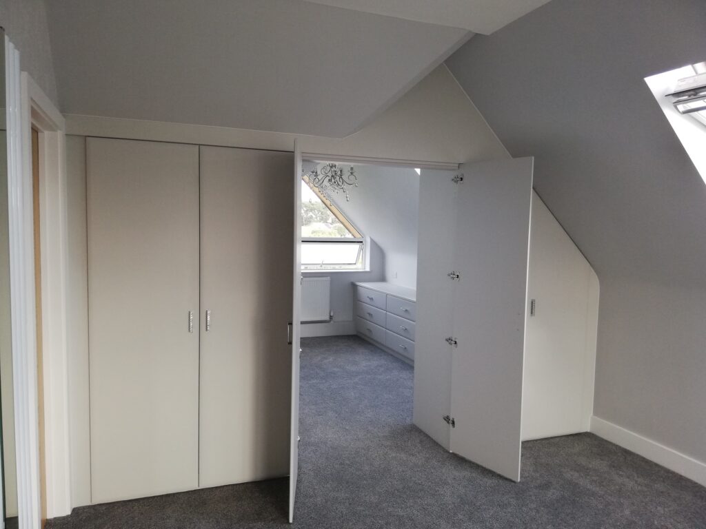How We Design for Loft Rooms and Extensions 6 storage solution for loft room